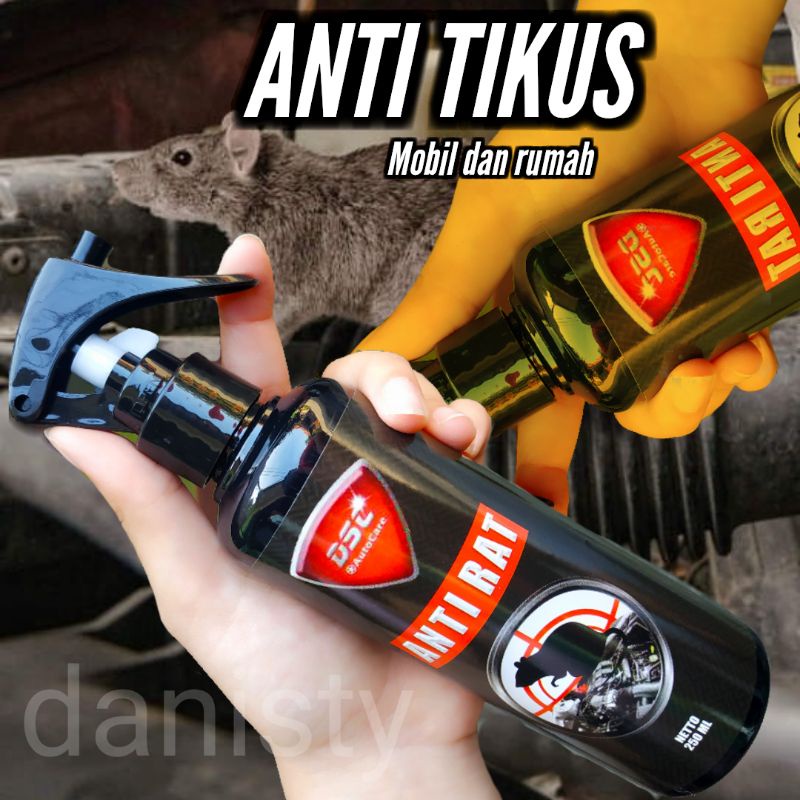 Anti gigitan tikus/Pengusir tikus mobil spray 250 ml anti tikus DSC rapellent rat tikus penolak tikus