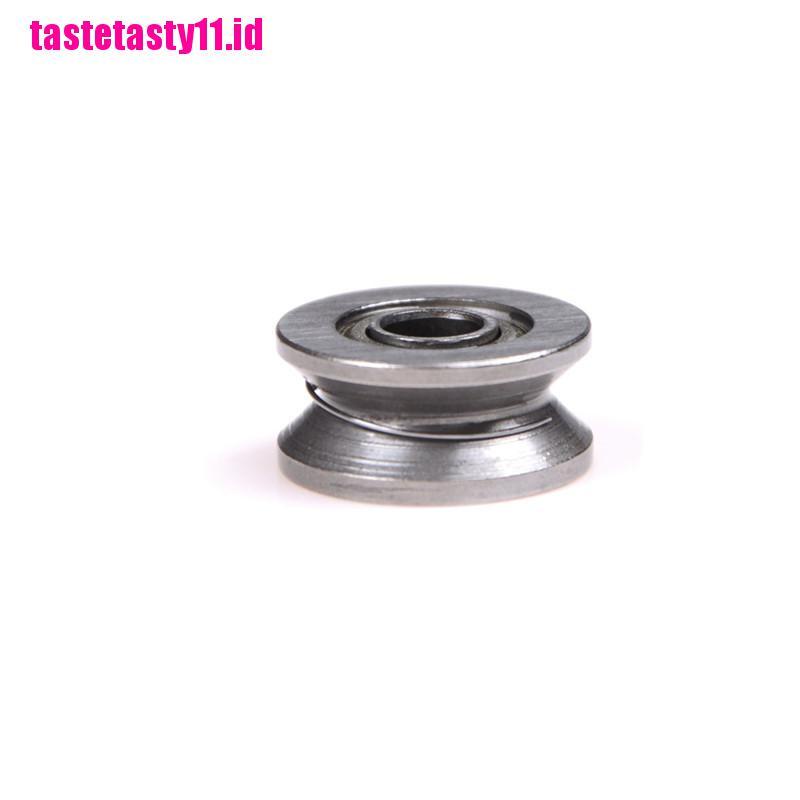 【TTID】10pcs 624VV V Groove Deep Groove Ball Bearing Traces Walking Guide Rail B