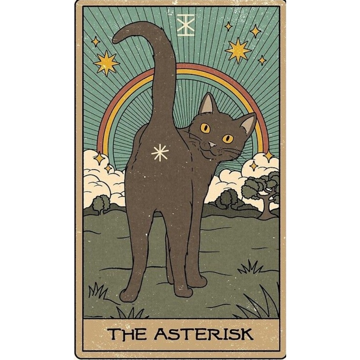 

Sticker Aesthetic Vintage Kucing Tarot Sticker Laptop Sticker Tumblr HP Mini Sticker Lucu COD