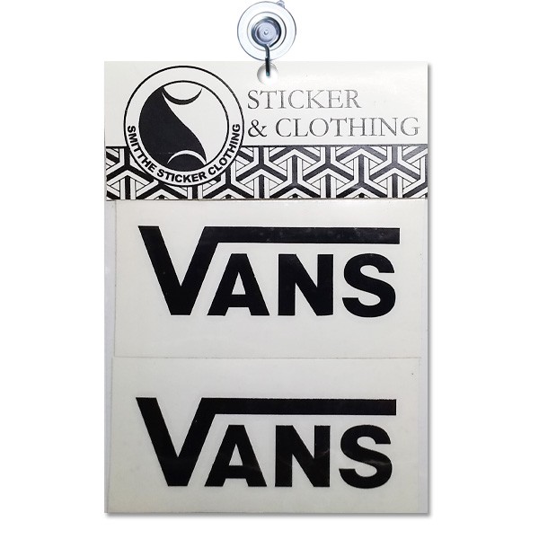 Stiker Vans Logo Cutting Sticker untuk aksesoris Mobil Motor