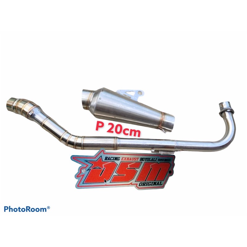 Knalpot Polos Fantera Cts Jrm bebek kolong jupiter vega smash grand z1 supra 125