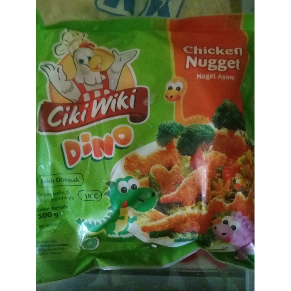 

Cikiwiki nuget dino 500gr