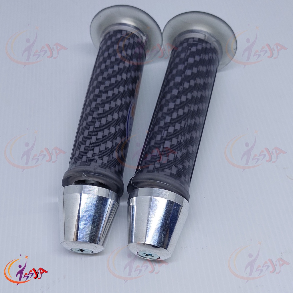 GRIP SET JALU STANG GRIP KAZE GRIP CARBON SET JALU STANG MOTOR