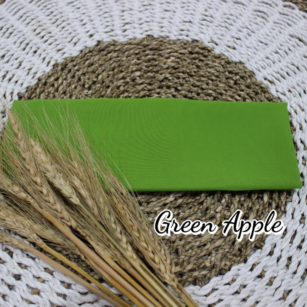Selendang Sifon Hycon / Senteng 2.4m/ Selendang Bali / Senteng-Green Apple