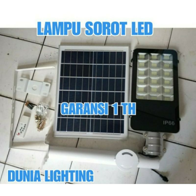 LAMPU JALAN LED TENAGA SURYA 100W PJU SOLAR 100WATT 100 WATT