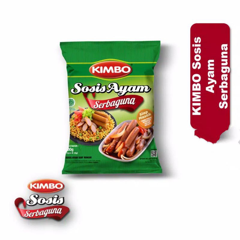 Kimbo sosis sapi / ayam siap makan 300 gram