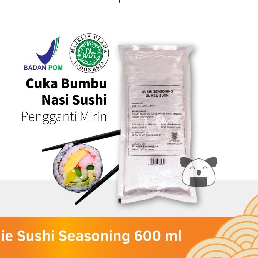 

Model baru - KEWPIE Sushi Seasoning 600 ml Halal │ Cuka Bumbu Nasi Sushi Vinegar