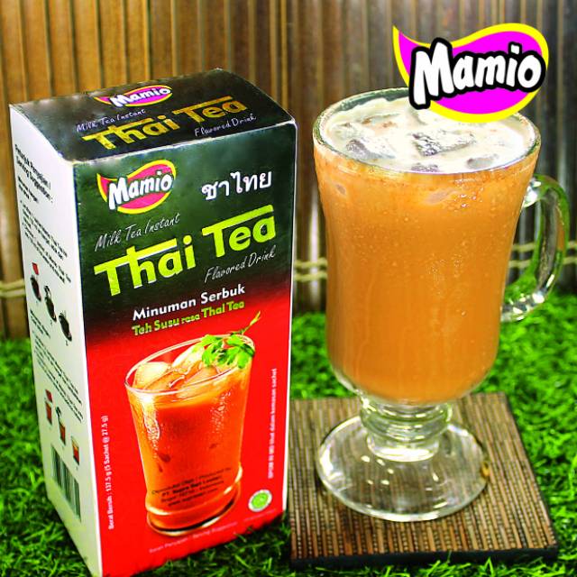 

MAMIO Thai Tea / Minuman Serbuk Teh Susu Rasa Thai Tea - Isi 5 Sashet