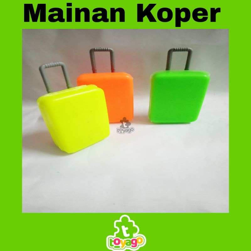 Mainan Koper Mini/Koper Kosong Mainan Anak Isi 12 Pcs Grosir Murah