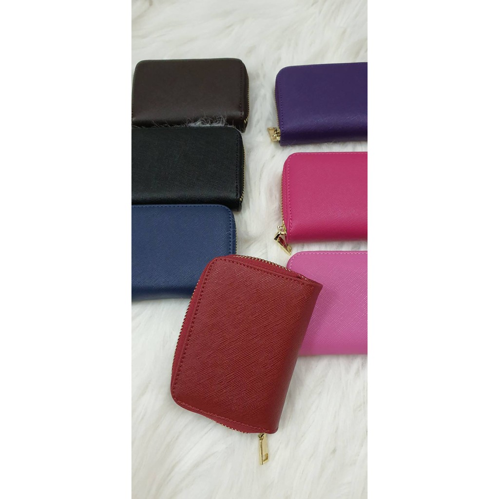 dompet kartu fashion card holder wallet PU leather libra