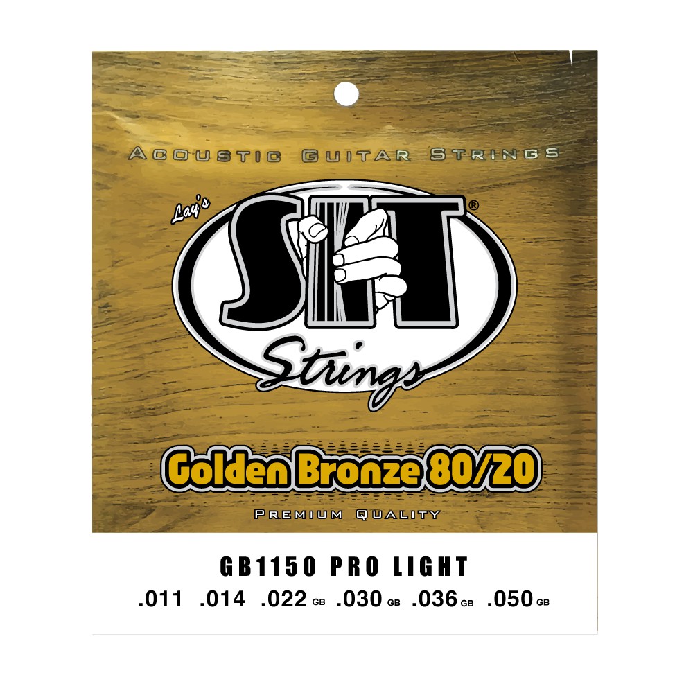 GB1150 PRO LIGHT GOLDEN BRONZE 80/20 ACOUSTIC      SIT STRING