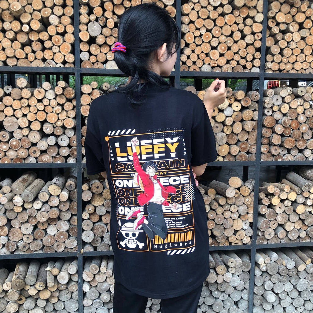 Kaos Luffy Ultimate Casual Anime Manga One Piece Premium Unisex