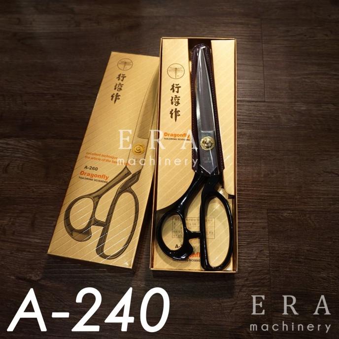 

[[COD]] Gunting Kain Dragonfly A-240 (10") / Capung Korea Tailoring Scissor DISKON Kode 1405