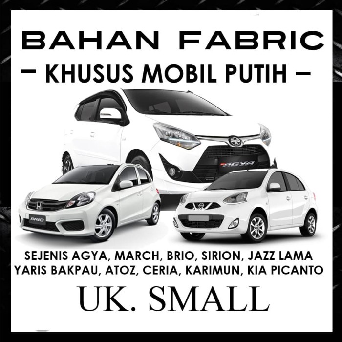 {BEKAS} Cover Mobil Khusus Mobil Putih Ukuran CIty Car Agya March Brio Berkualitas