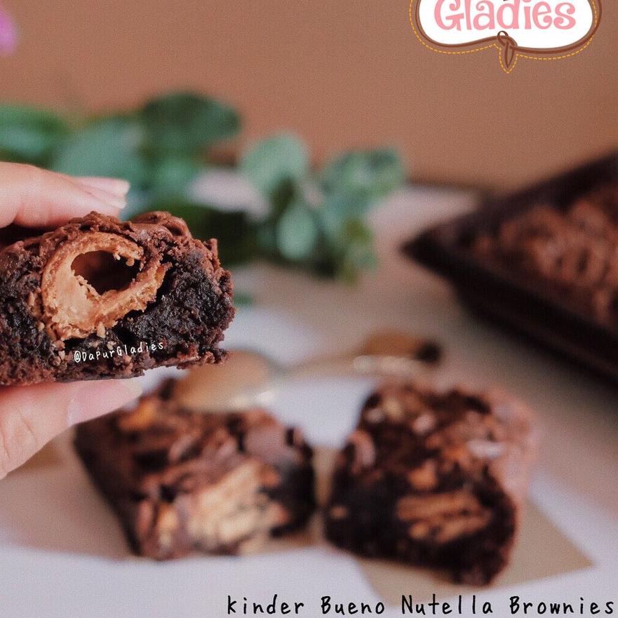 

New Arrival|SQ12|Brownies Kinder Bueno Nutella