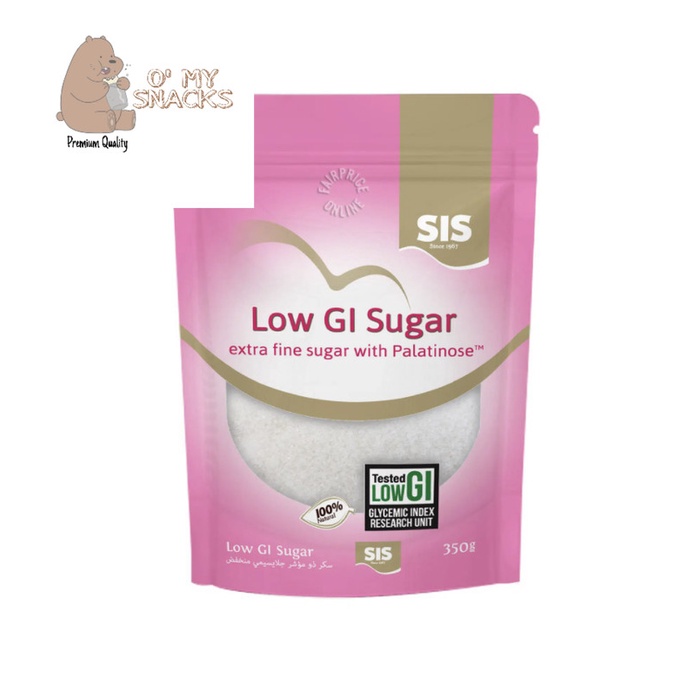 

Gula Singapore SIS Low GI Sugar with Palatinose - Extra Fine 350g