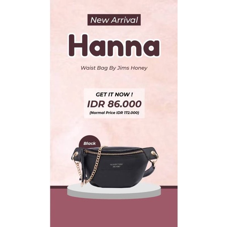 HANNA WAISTBAG JIMSHONEY