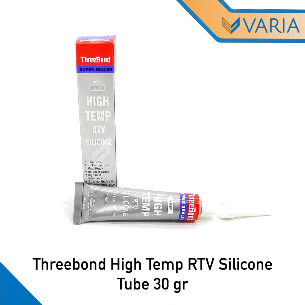 Lem Gasket Super Sealer High Temp RTV Silicone Threebond 30 g 1 Grey