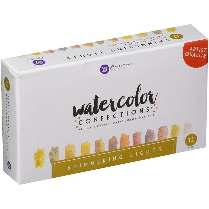 

Prima Marketing Watercolor Confections (Shimmering Lights) - 12 Colors