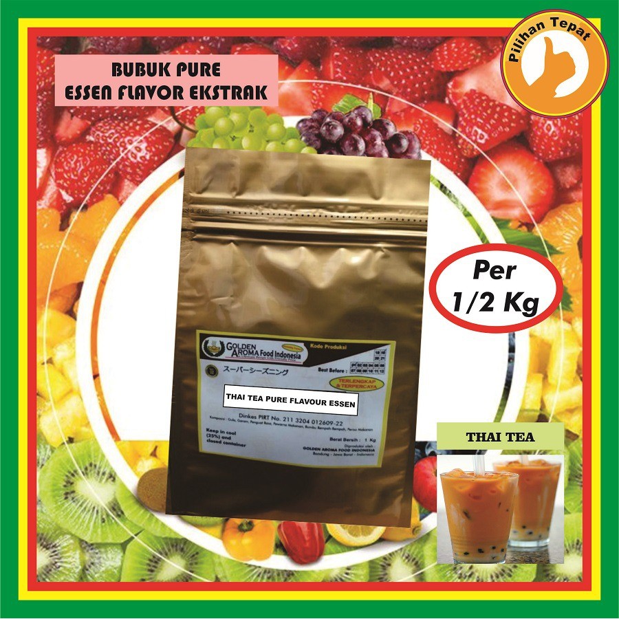 

Bubuk Milk Tea Pure Efe 1/2 kg Murni Essen Flavour Ekstrak 500 Gram Serbuk Teh Susu Milk Tea Pure Plain Essence Murah Supplier GAFI Bandung Cookies Minuman Eskrim