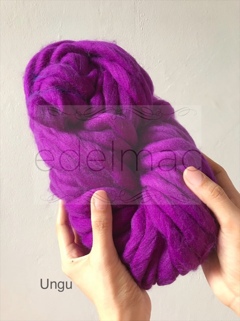 Benang Loopy Wool Yarn Microfiber Part II