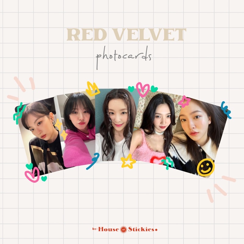 Red Velvet Unofficial Photocard (Gf Selca Edition)