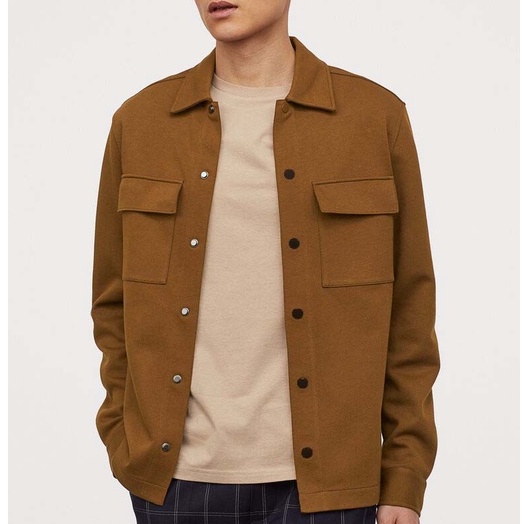 SHACKET JACKET PREMIUM GOODS / JAKET PRIA / JAKET CASUAL PRIA / JACKET CASUAL PREMIUM GOODS-CAMEL