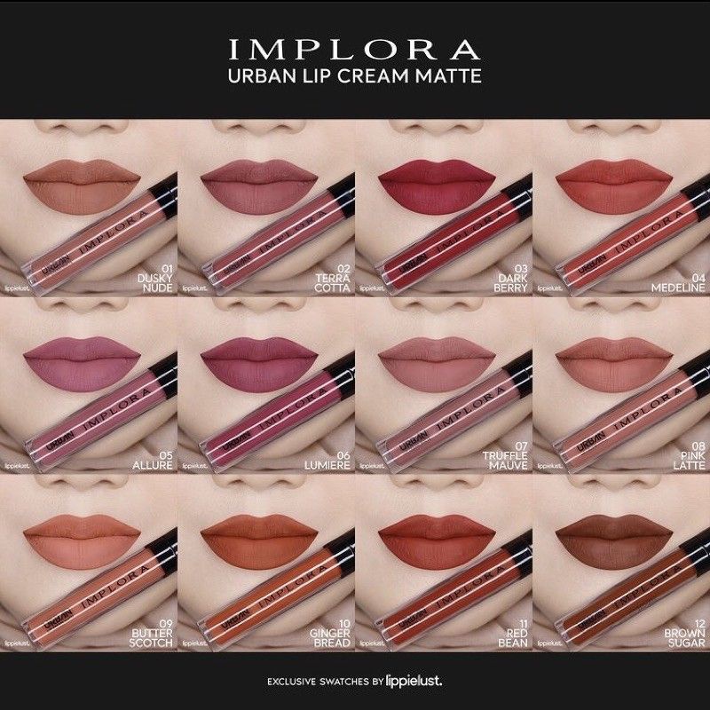 Lip Cream IMPLORA Matte/BPOM