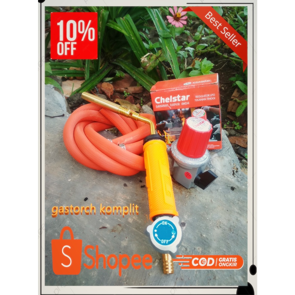 Kepala GasTorch Solder Las Mini Kompor Gas Lpg Komplit Termurah