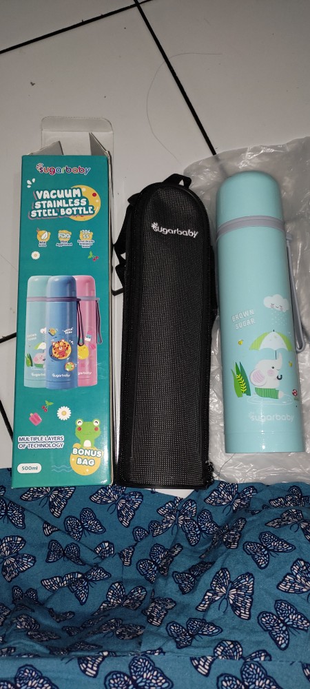 Sugar Baby - Vacuum Stainless Steel Bottle 500ml (vsbb500)