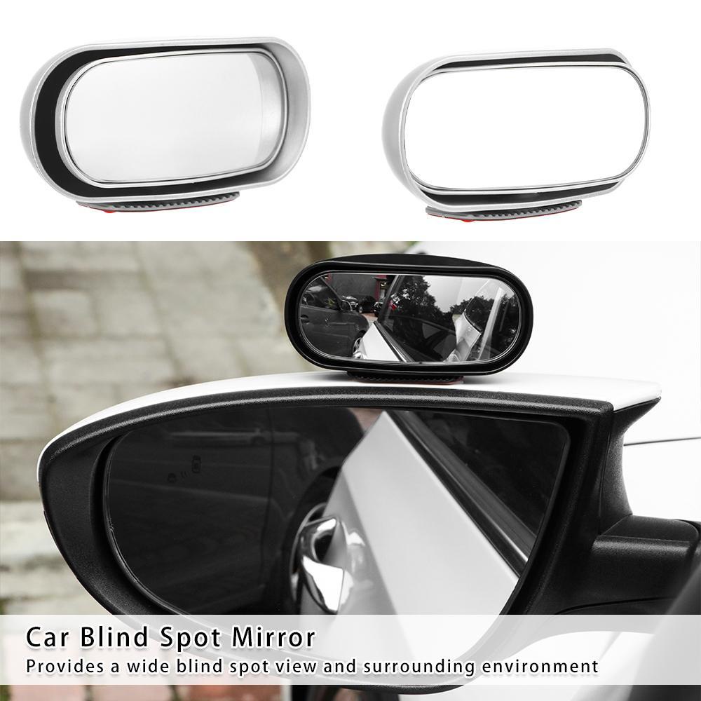 Suyo Kaca Cermin Spot Blind Mobil Convex Mirror Spion Tempel Di Kaca HD Sudut Lebar 360 Derajat