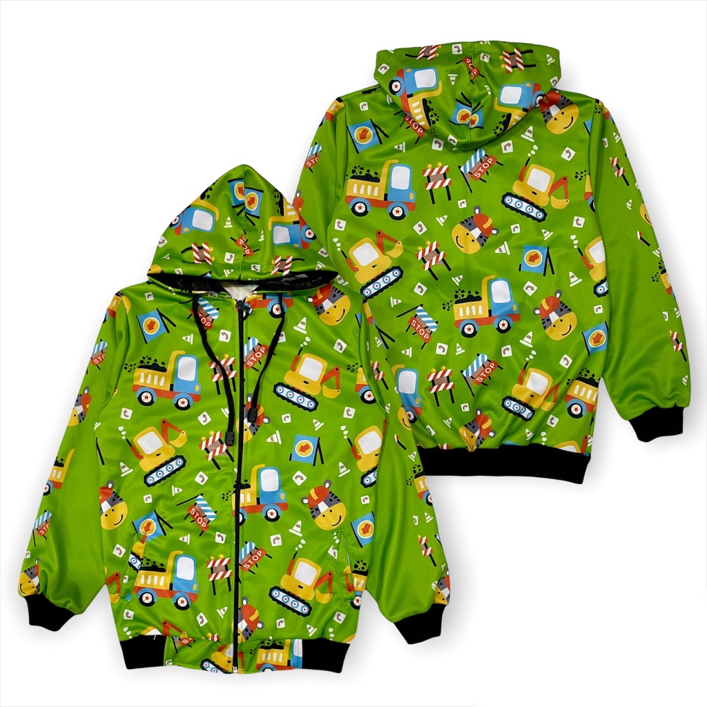 Jaket anak printing bahan lotto elpana Unisex-4