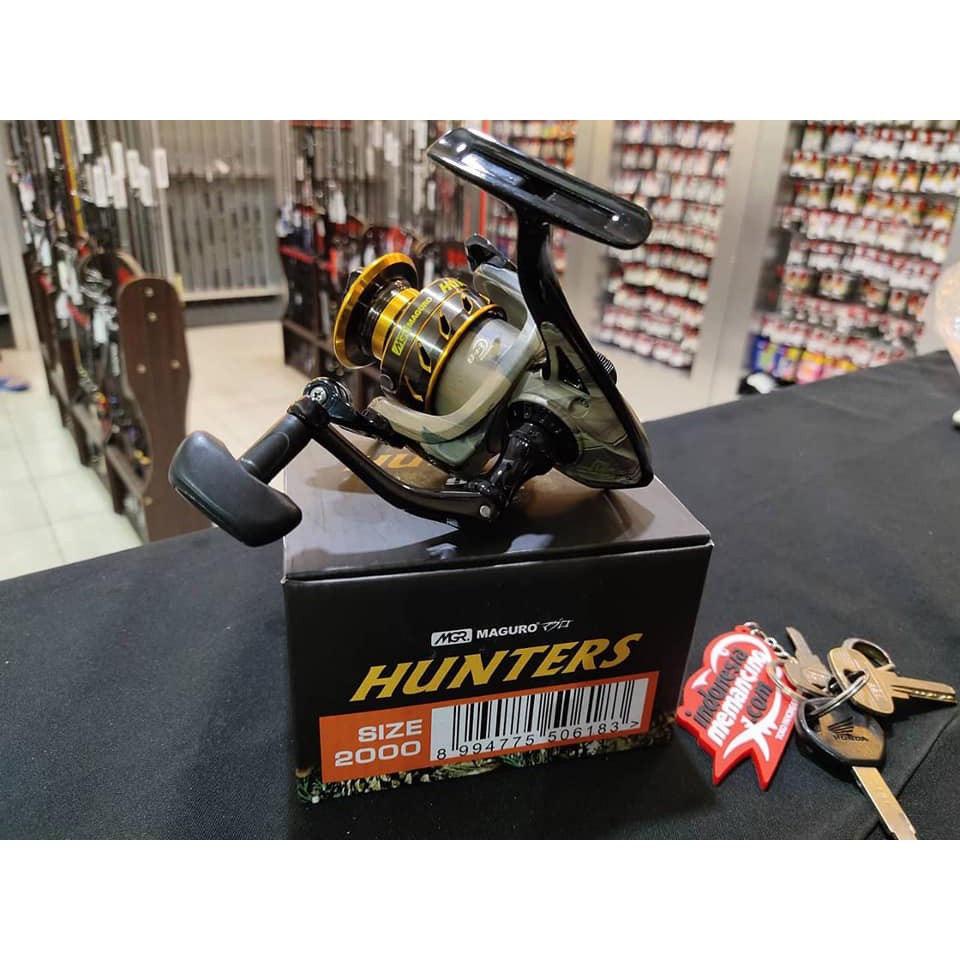 Reel Maguro Hunters 1000 2000 3000 4000 6000 8000 one way clutch - fishing reel - Rell Pancing
