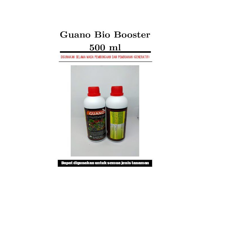 Pupuk Organik Cair Kotoran Kelelawar Guano Bio Booster - 500 ml