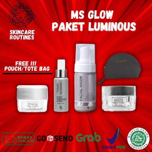 Paket Luminous MS GLOW (Penghilang Flek Hitam)