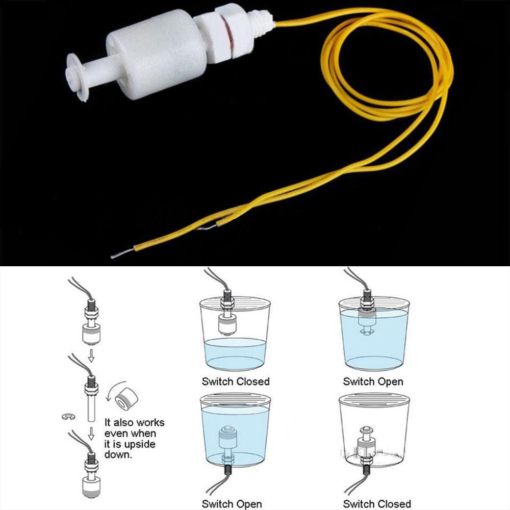 Quinton Float Switch Putih Tinggi New Down Tank Water Level