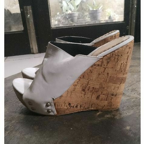 preloved second sendal high wedges wanita woman shoes second