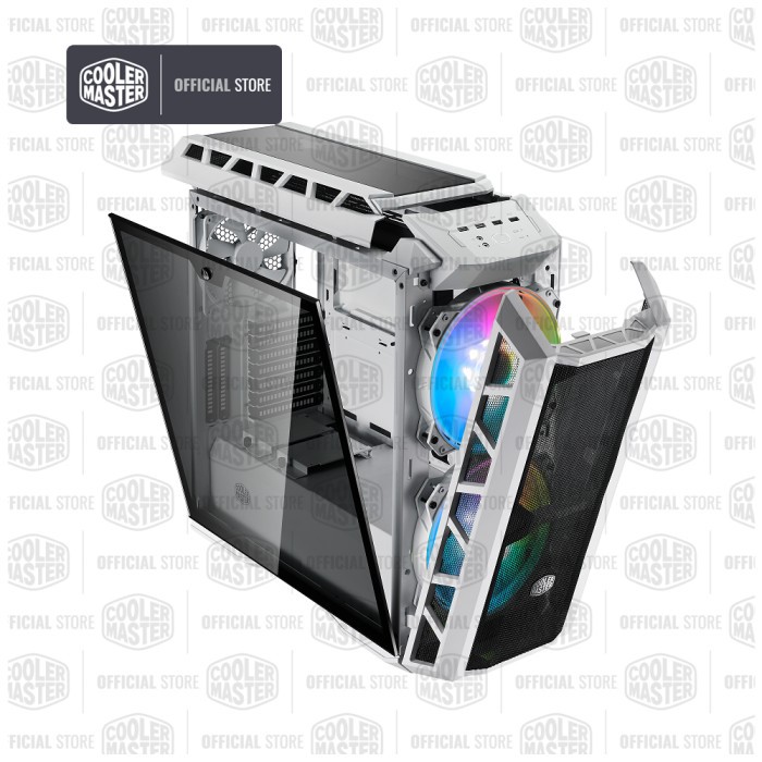 Cooler Master H500P Mesh White ARGB [MCM-H500P-WGNN-S01]