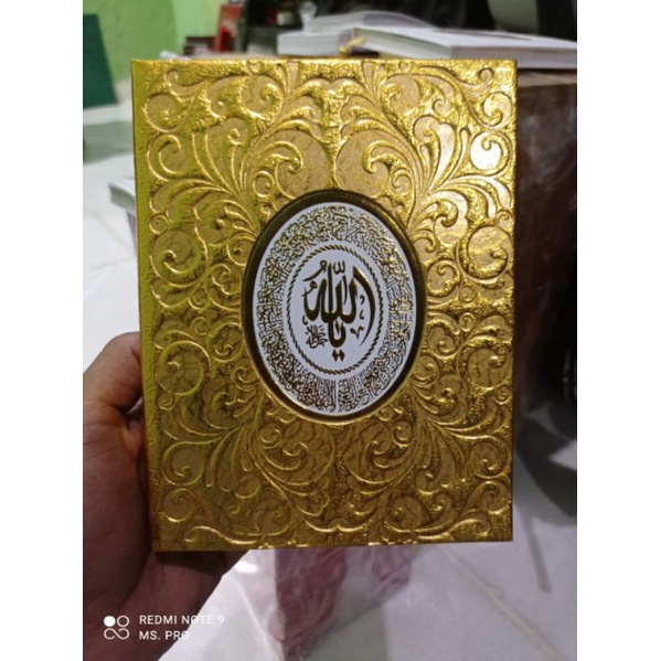 Hard Cover Yasin MQ Metalik full Embos