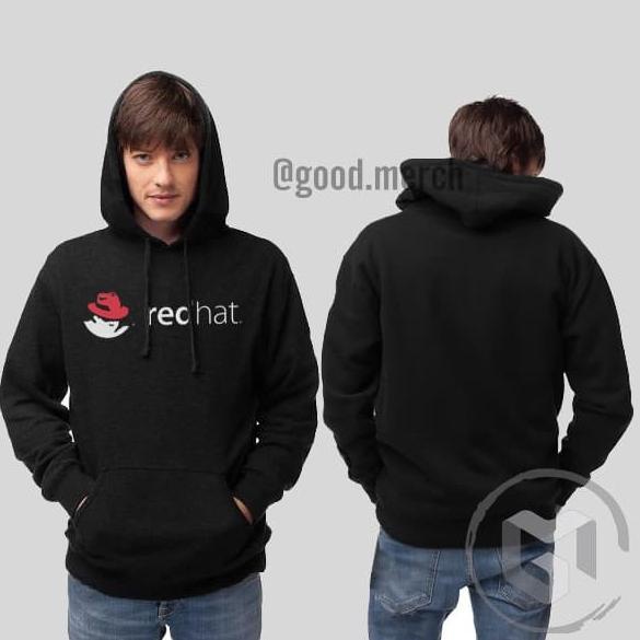 jaket hoodie sweater redhat linux