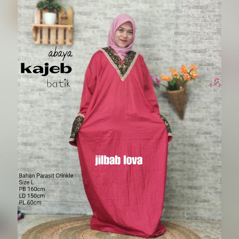 Mukena Mukenah Telekung Rukuh Abaya Sholat Travelling Travel Parasit Parasut Kajeb batik Gading joka