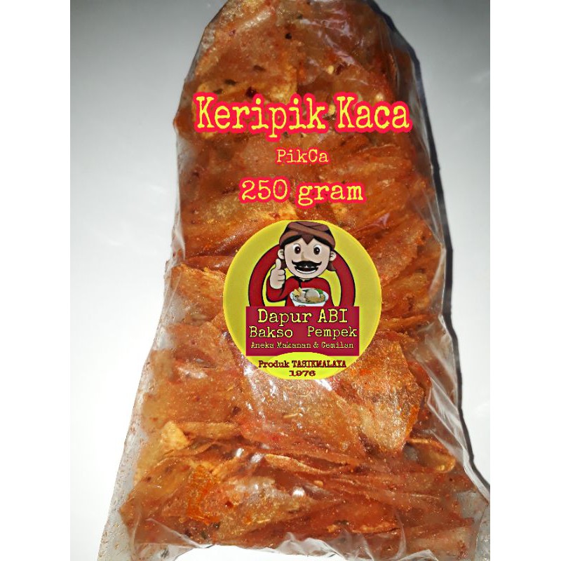 

KERIPIK KACA PEDAS MURAH 250 gram