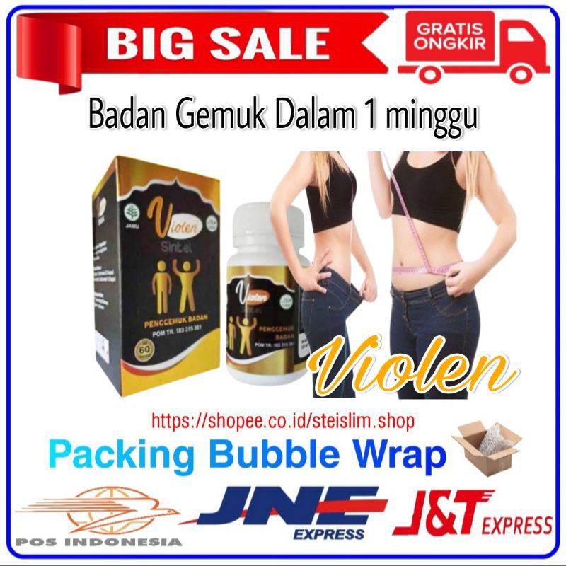 Violen Asli Original Penggemuk Badan Obat Penambah Berat Badan