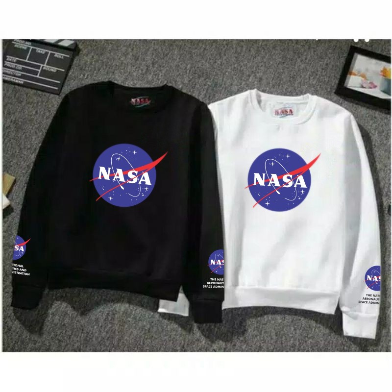 NASA SWEATER KOREA WANITA MURAH BABYTERRY