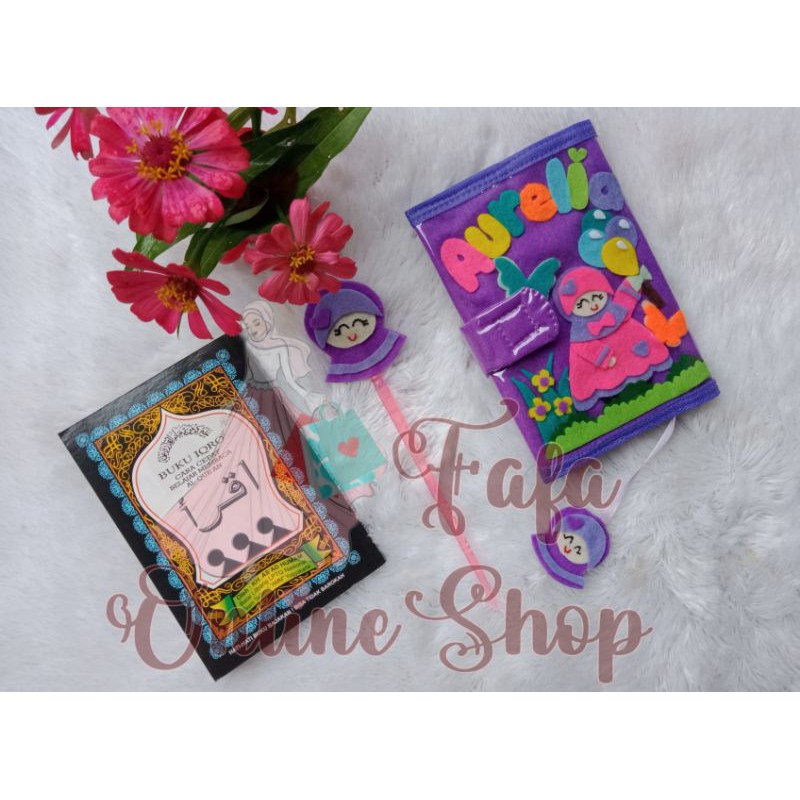 

Sampul iqra flanel kecil
