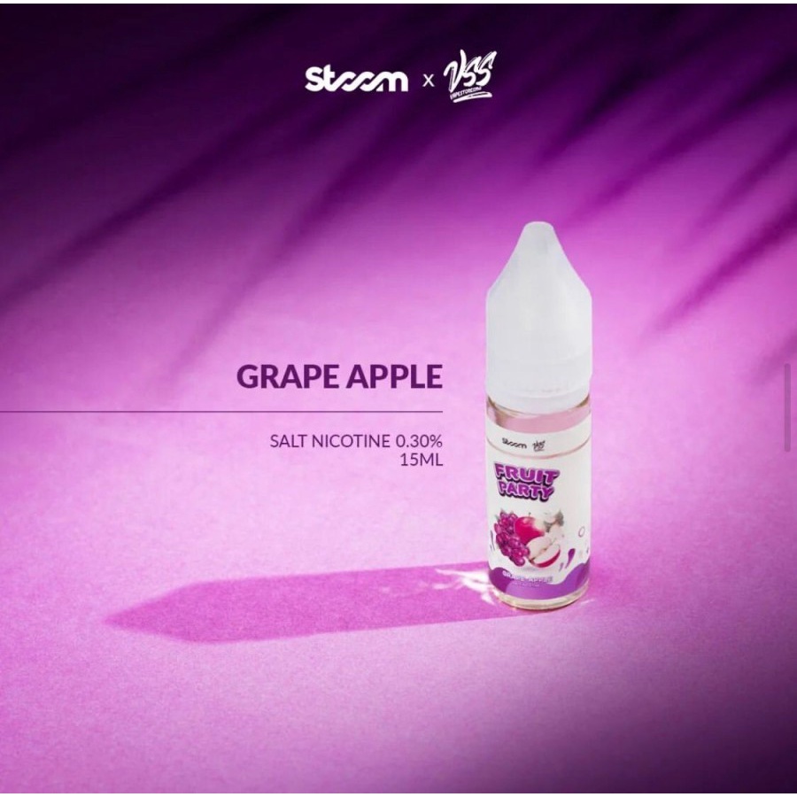 Liquid Fruit Party Grape Apple Salt Nic 15ML by Stoom x VSS