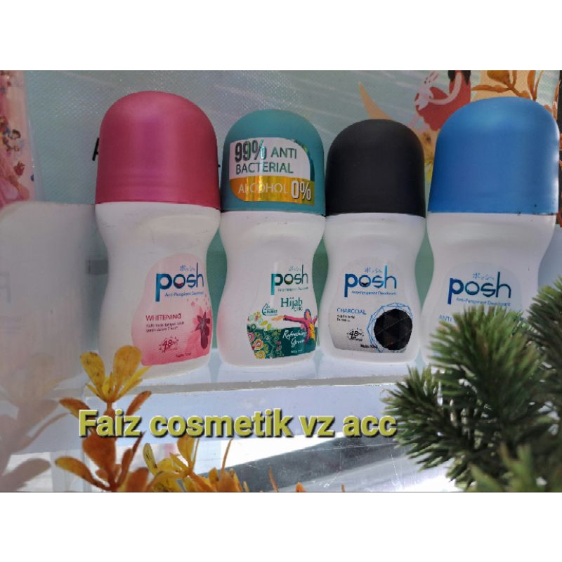 POSH Roll On Whitening,hijab Botol 50ml