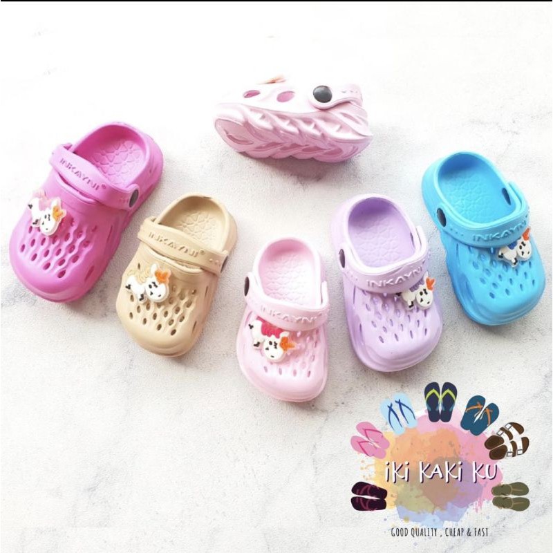 SANDAL BAIM KARET ANAK BAYI BABY PRE WALKER BATITA INKAYNI 1008 KUDA PONI UNICORN UKURAN 18-23