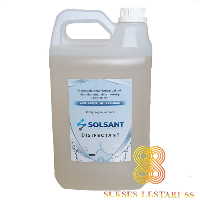 Disinfectant Antiseptik Cairan Disinfektan SOLSANT 5L