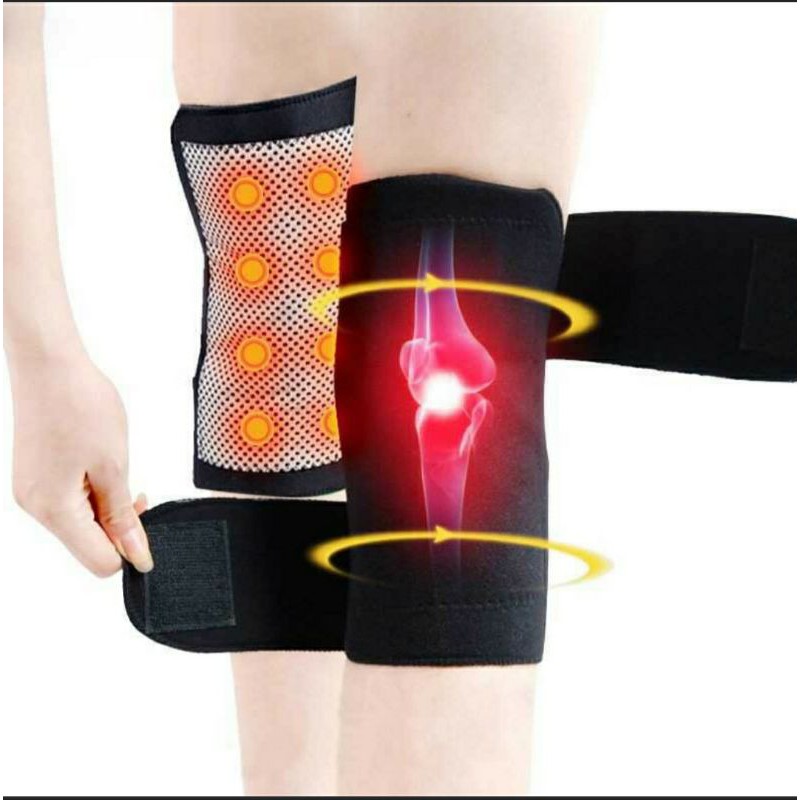 Engkel Pelindung Lutut kaki terapi magnetik knee pad